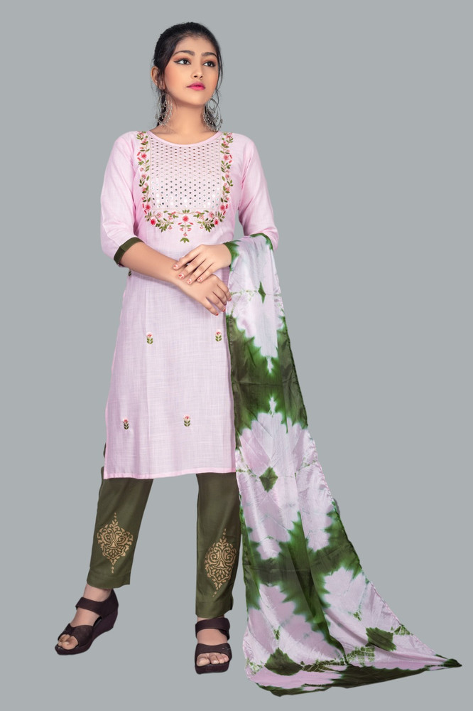 7 TIARA Cotton Girls Churidar Buy 7 TIARA Cotton Girls Churidar