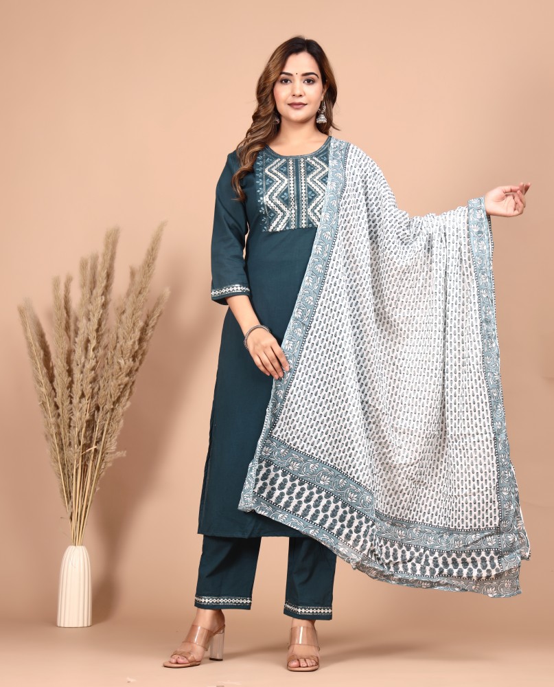 Stripes and Stitches Cotton Linen Women Churidar - Buy Stripes and Stitches  Cotton Linen Women Churidar Online at Best Prices in India