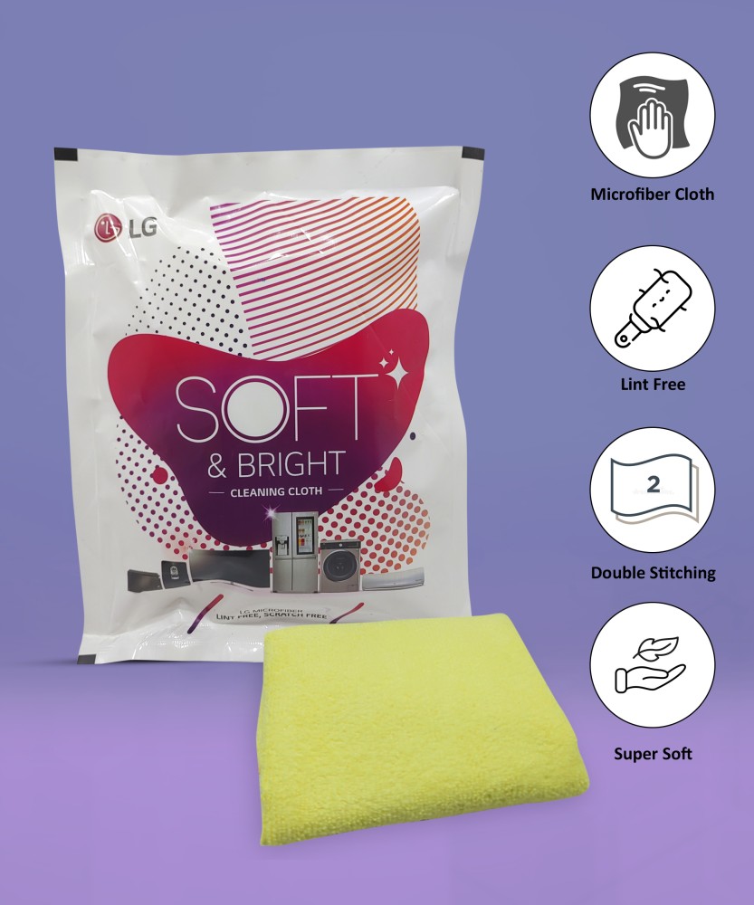 LG's Soft n Bright Microfiber - The Scratch Free Cleaning Cloth