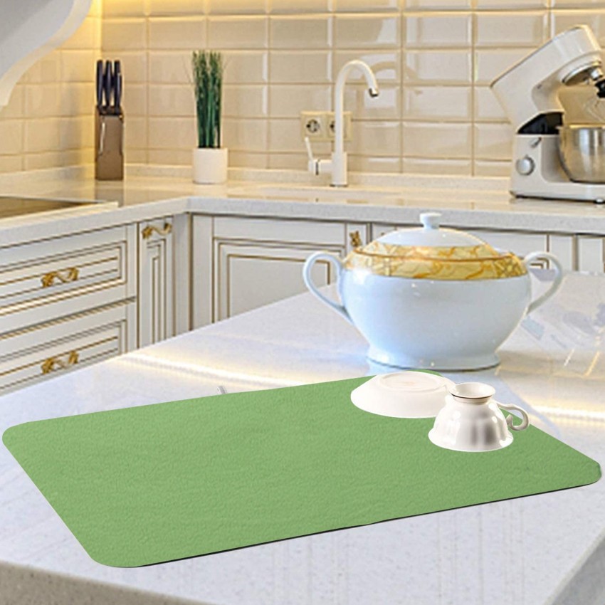 XACA Dish Drying Mat for Kitchen Counter Wet and Dry Microfiber Cleaning  Cloth Price in India - Buy XACA Dish Drying Mat for Kitchen Counter Wet and  Dry Microfiber Cleaning Cloth online