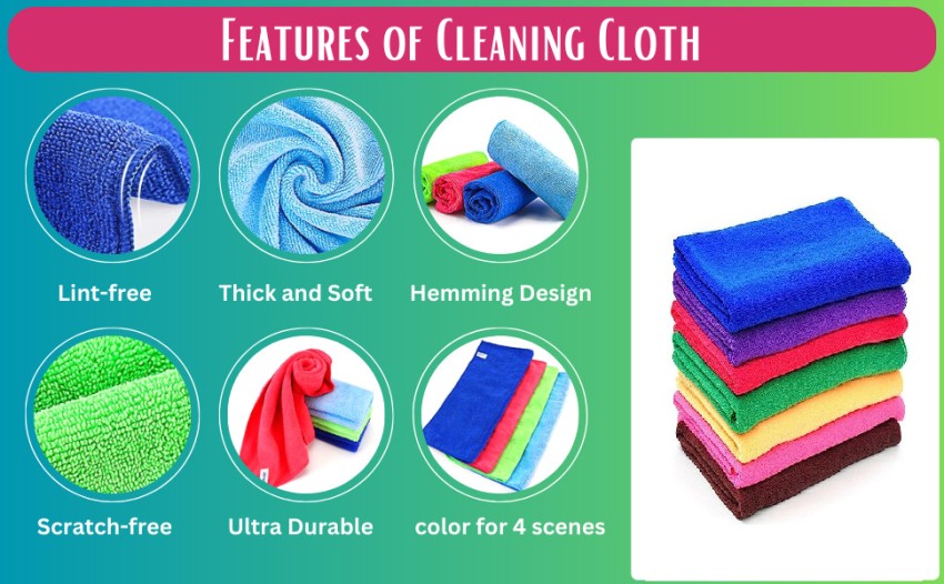 4 Different Types Of Microfiber Cloths For Cleaning — Microfiber