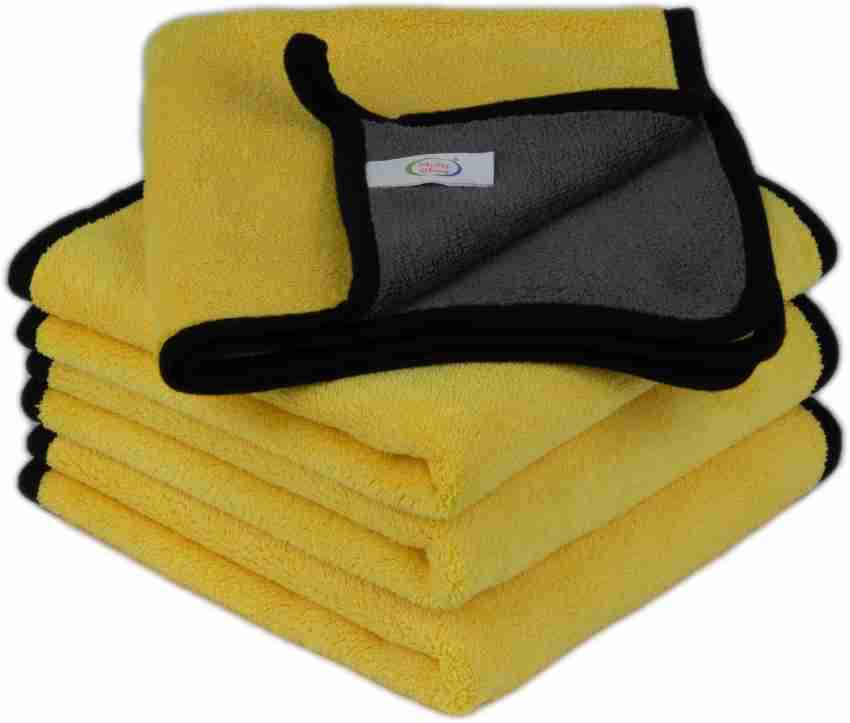 Yellow Microfiber Towel | Auto Detailing Supplies | MES