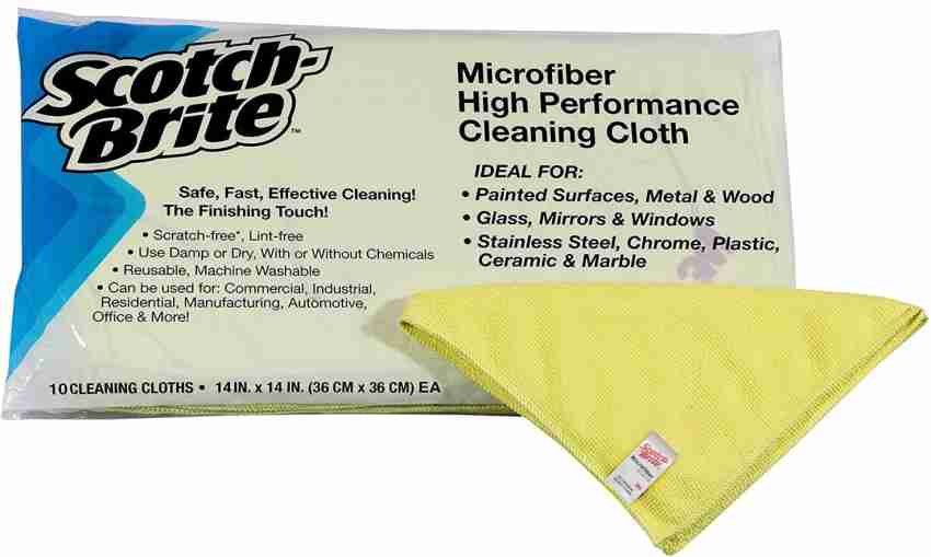 3M Scotch Brite High Performance Microfiber Dusting Cloth (2 Pcs/Pack)