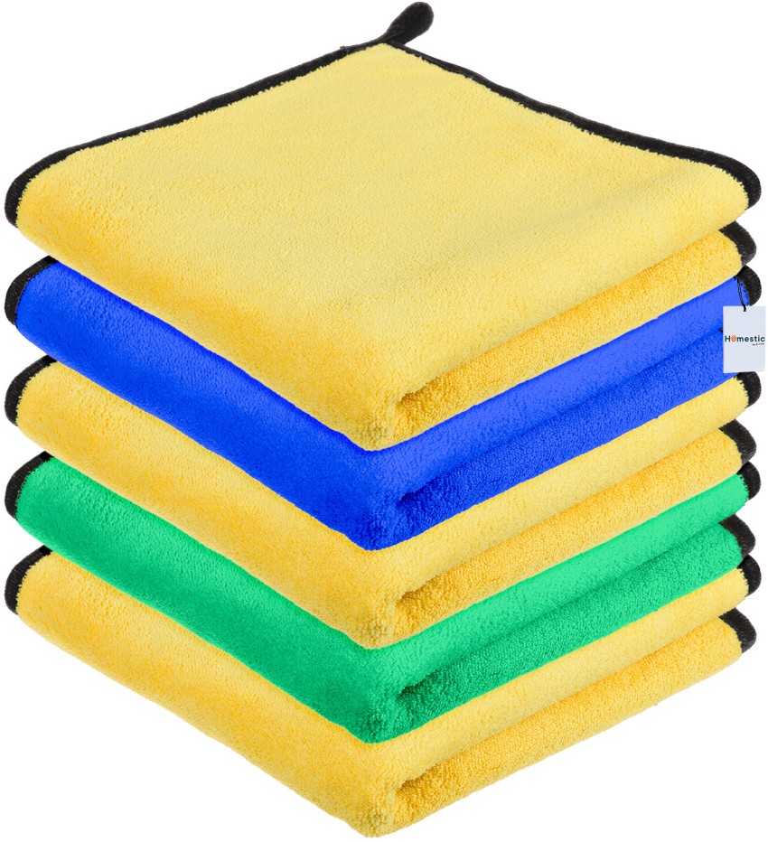 400 gsm Microfiber Detailing Towels - 5-Pack