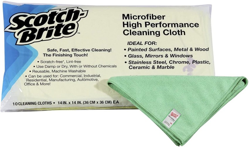 3M Scotch Brite High Performance Microfiber Dusting Cloth (2 Pcs/Pack)