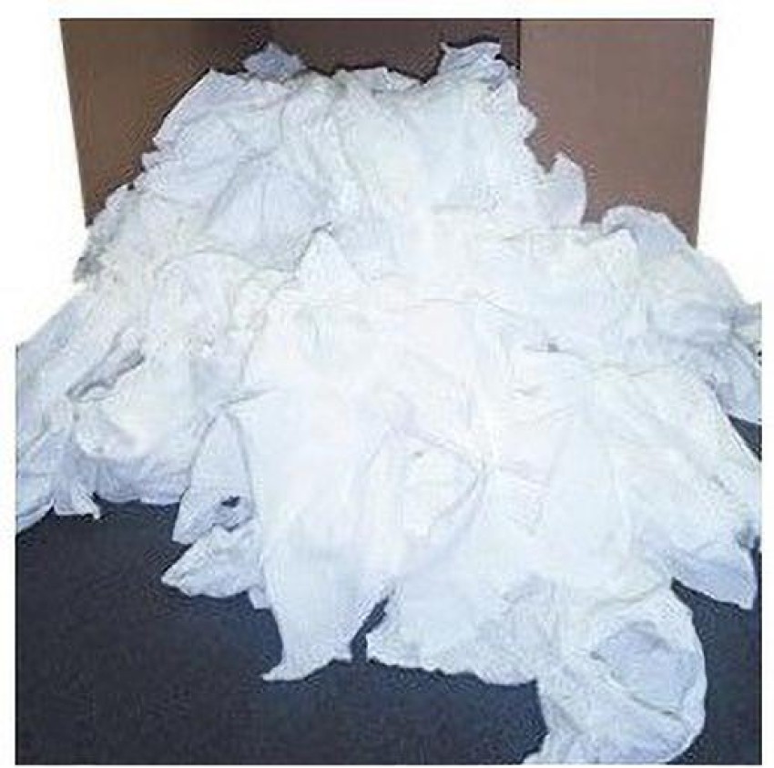 White Cotton Waste, Packaging Type: Loose, Packaging Size: 35 Kg