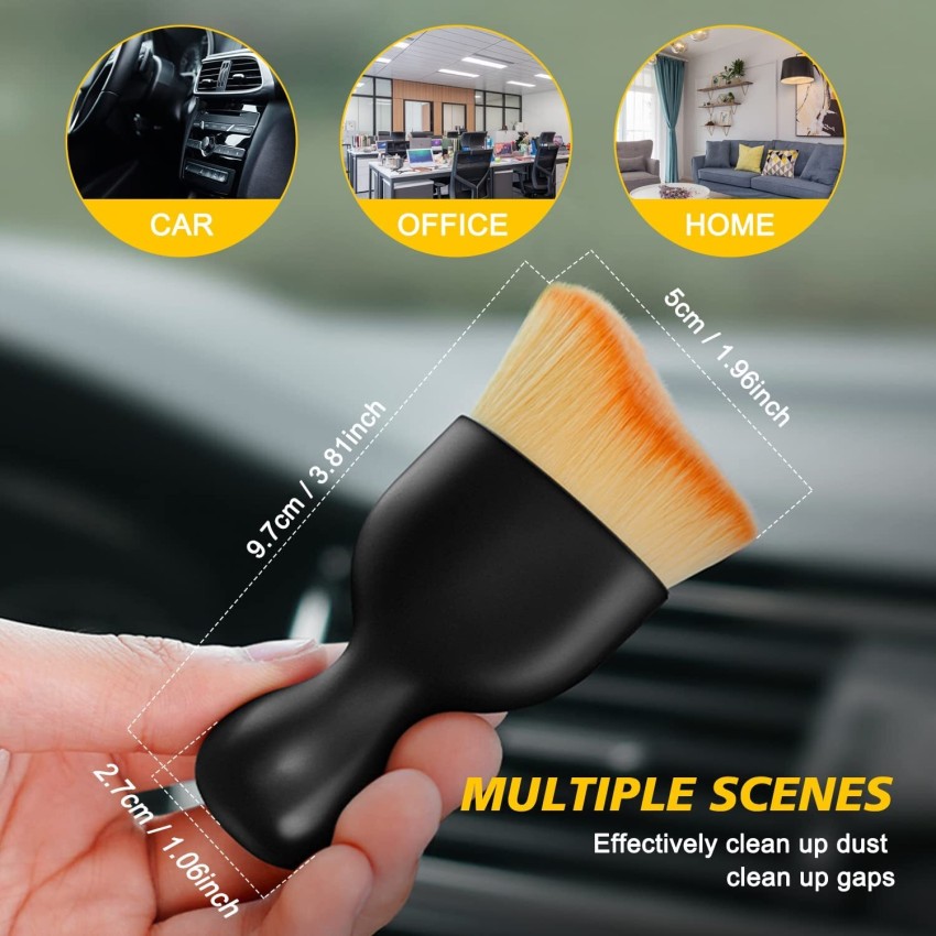 9Up Ultra-Soft Cleaning Brush Car Dashboard Air Outlet Gap