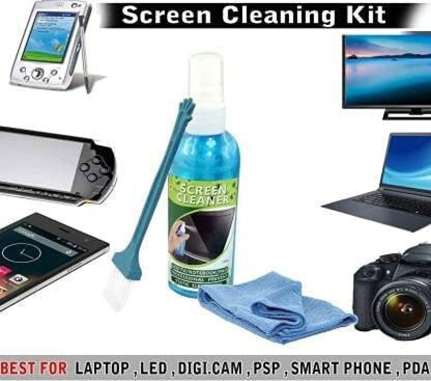 Screen Cleaner Kit: Phone-Monitor-Glasses Cleaner