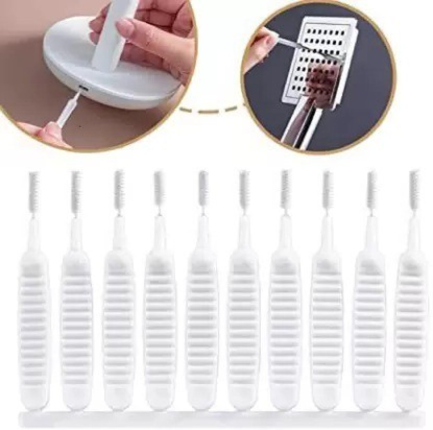 10pcs Disposable Shower Head Cleaning Brush Set Including Shower