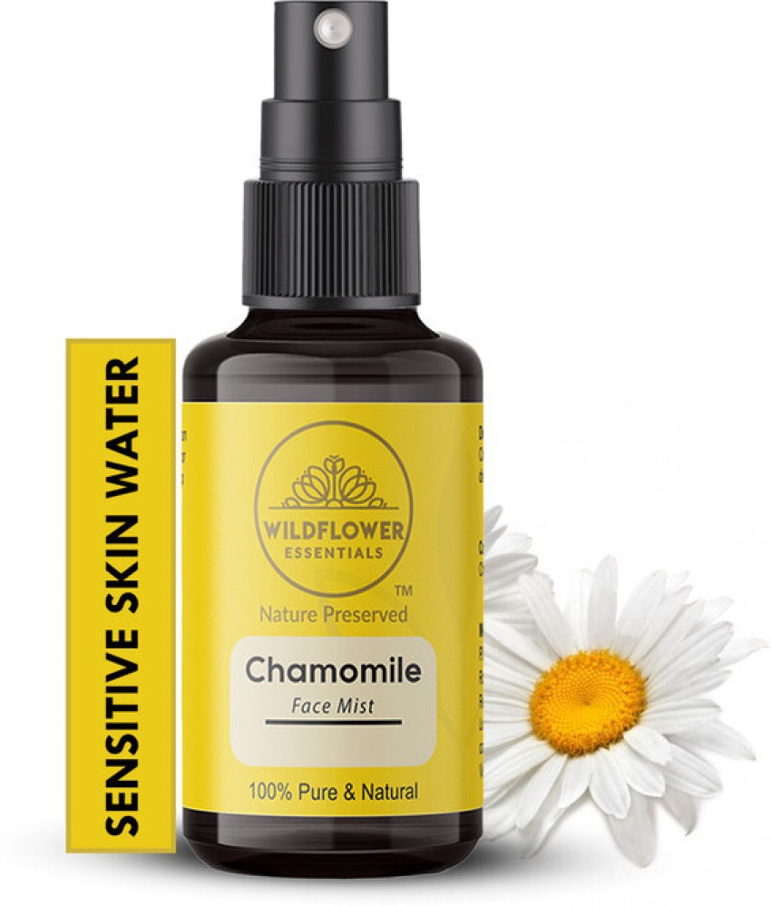Wildflower essentials 100% Pure Chamomile Face Mist Spray For Acne Prone,  Oily & Sensitive Skin Face Wash - Price in India, Buy Wildflower essentials  100% Pure Chamomile Face Mist Spray For Acne