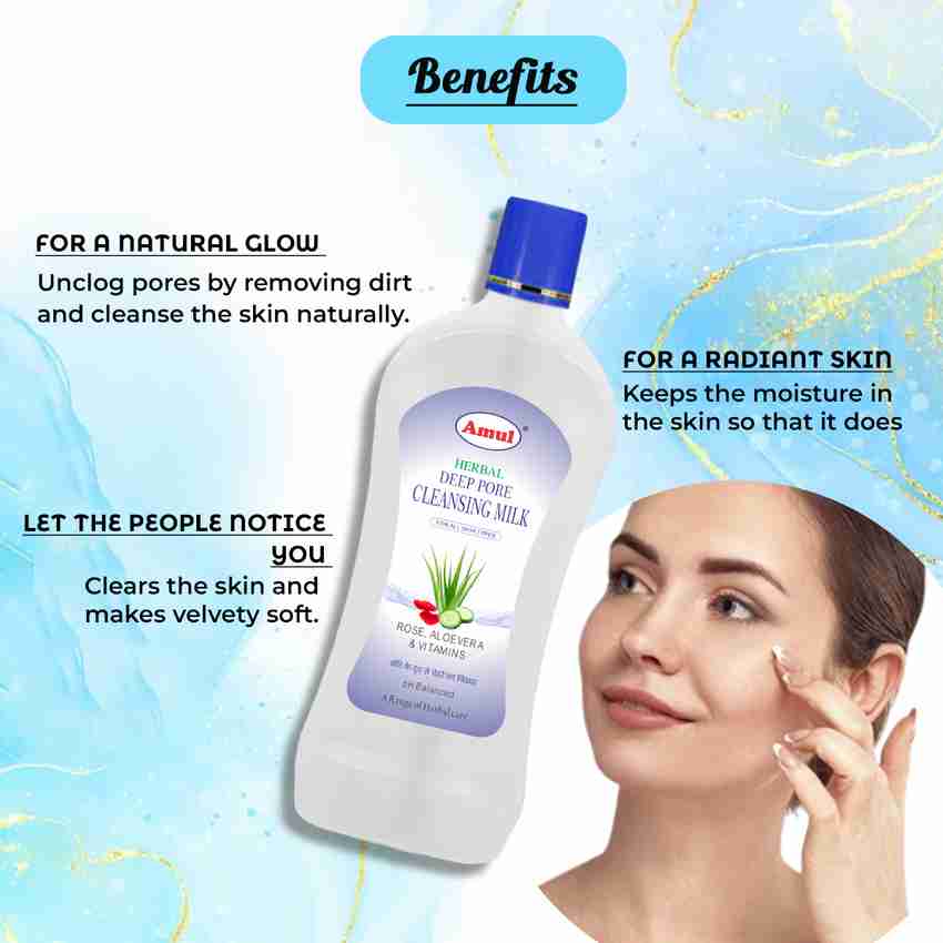 Cleansing milk for face hot sale