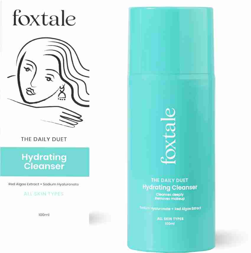 Foxtale The Daily Duet Gentle Cleanser Hydrating , Restores Moisture-100ml Face  Wash - Price in India, Buy Foxtale The Daily Duet Gentle Cleanser Hydrating  , Restores Moisture-100ml Face Wash Online In India