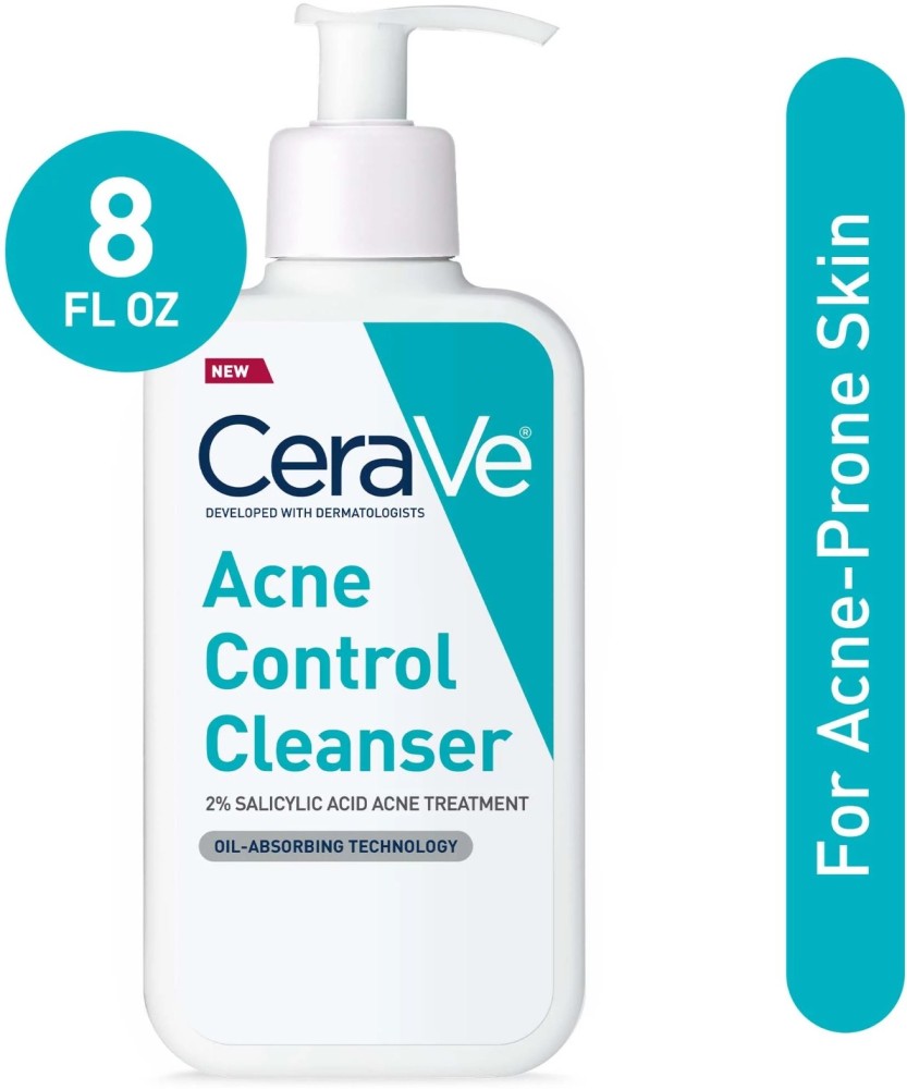 CeraVe ACNE CONTROL CLEANSER FOR OILY SKIN Face Wash - Price in