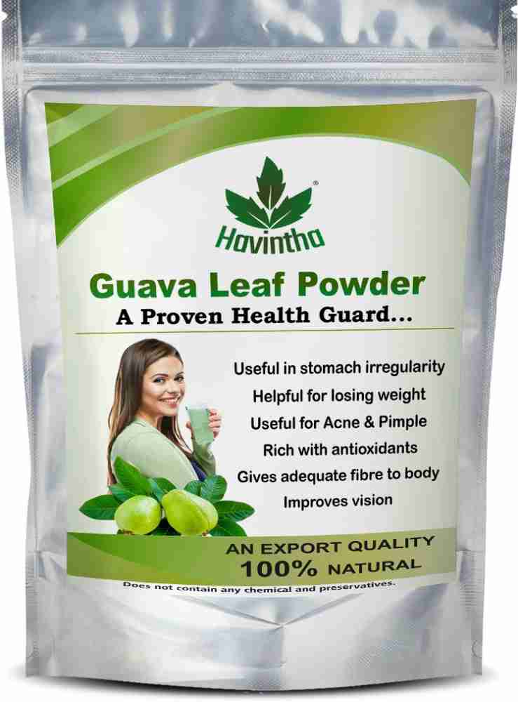 Havintha Natural Guava Leaf Powder Dried Amrood Leaves 100