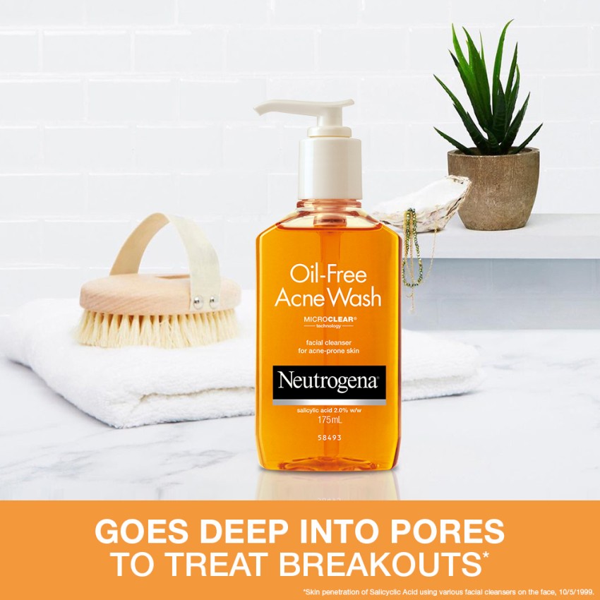 NEUTROGENA Oil free Acne Wash Facial Cleanser Face Wash Price in