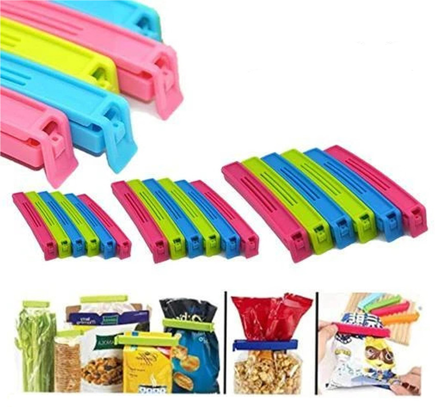 FORTUNE Sealing Pouch Clips Large Plastic Airtight Food Bag Clips