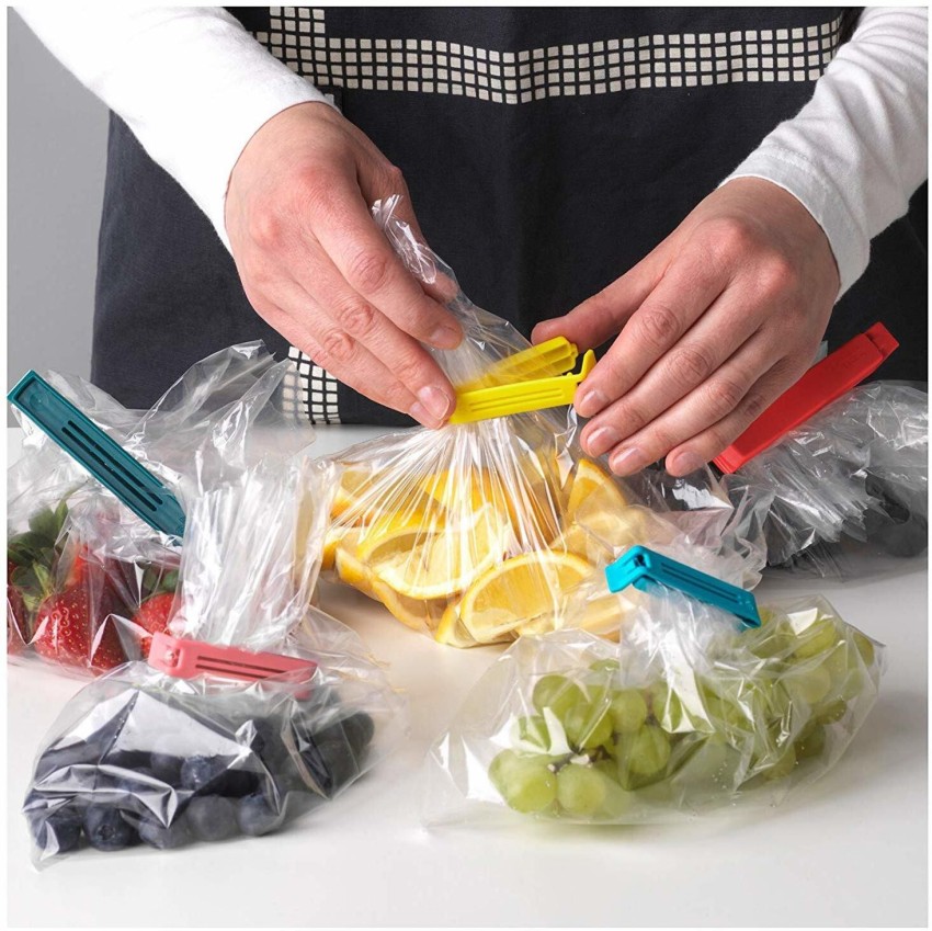 Rinkle Trendz - Plastic Food Snack Bag Pouch Clip Sealer 3