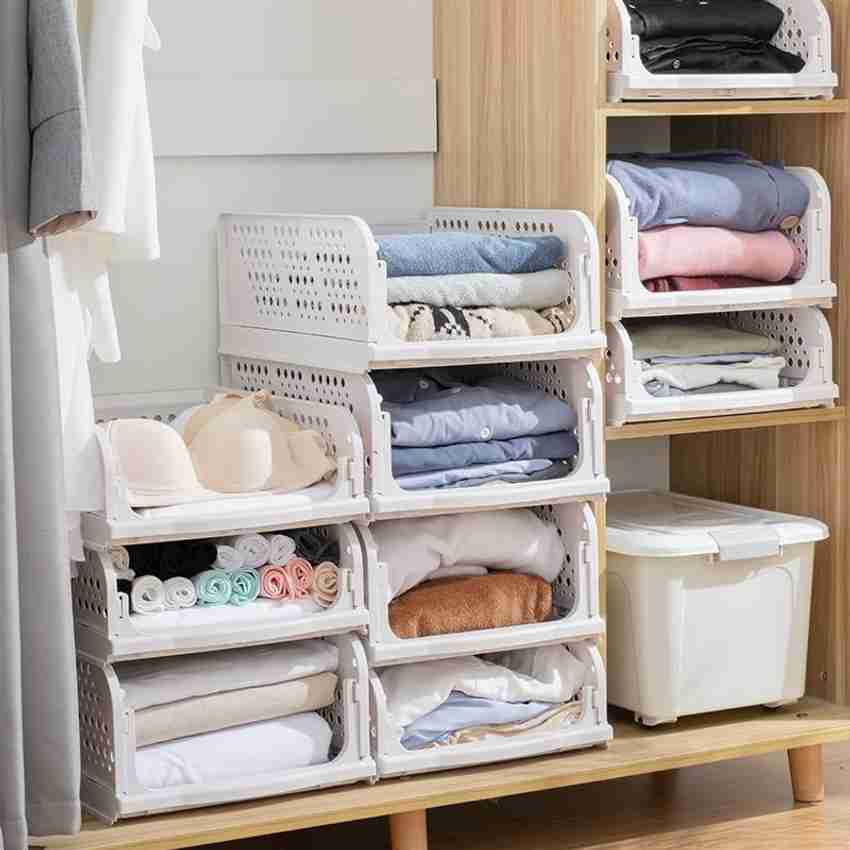 JIALTO Wardrobe Clothes Organizer for Clothes Foldable and