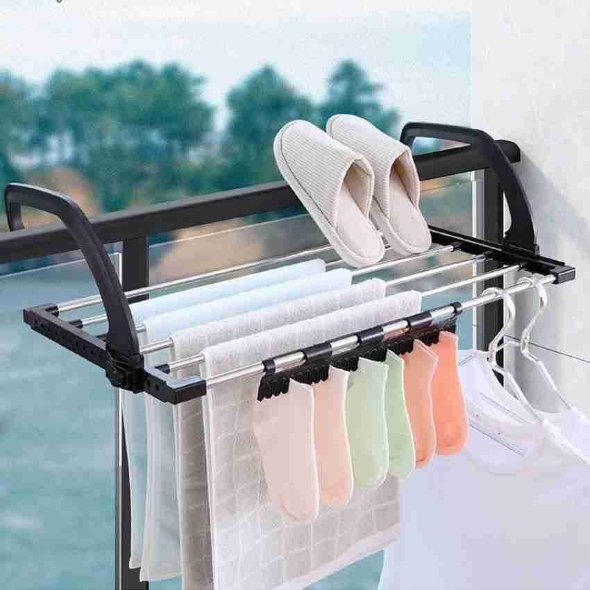 2x Clothes Hanger Organizer Polypropylene for Bra Balcony Wardrobe 