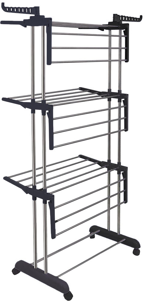 Steel floor cloth dryer stand deals