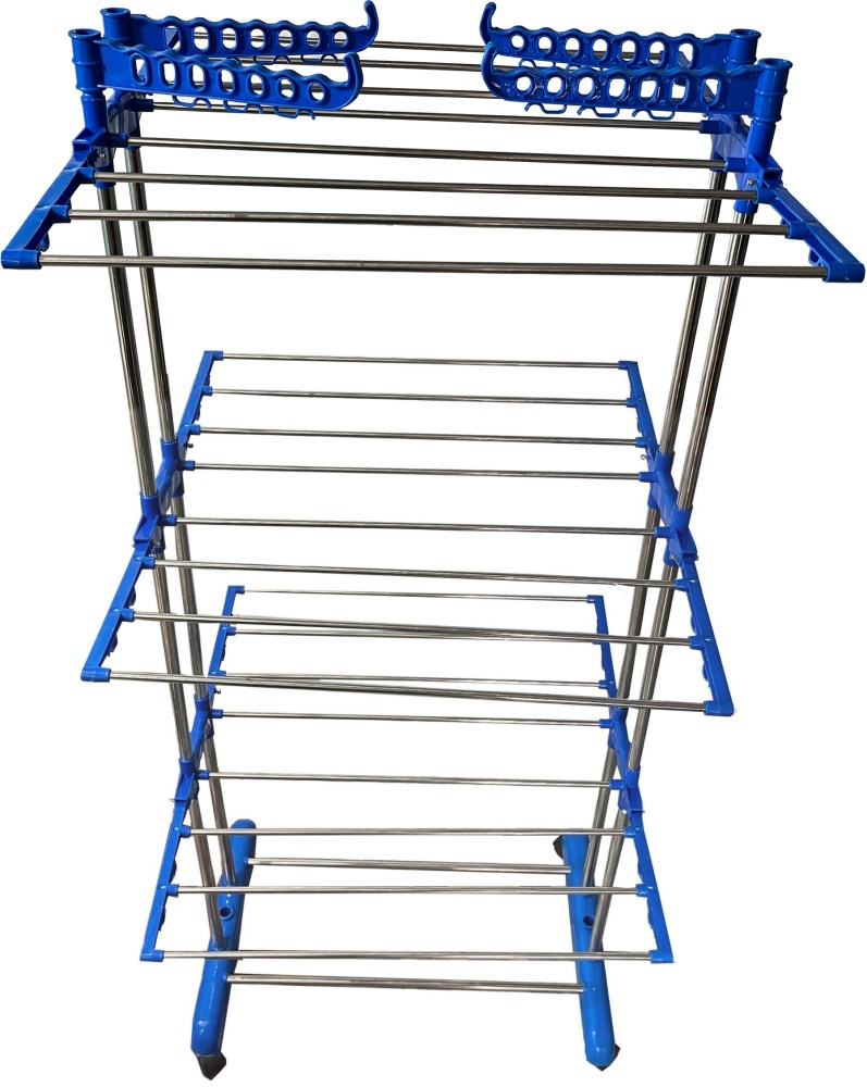 Stainless steel cloth discount drying stand flipkart