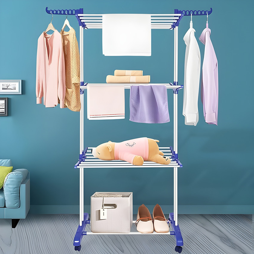 3 layer cloth drying stand shop