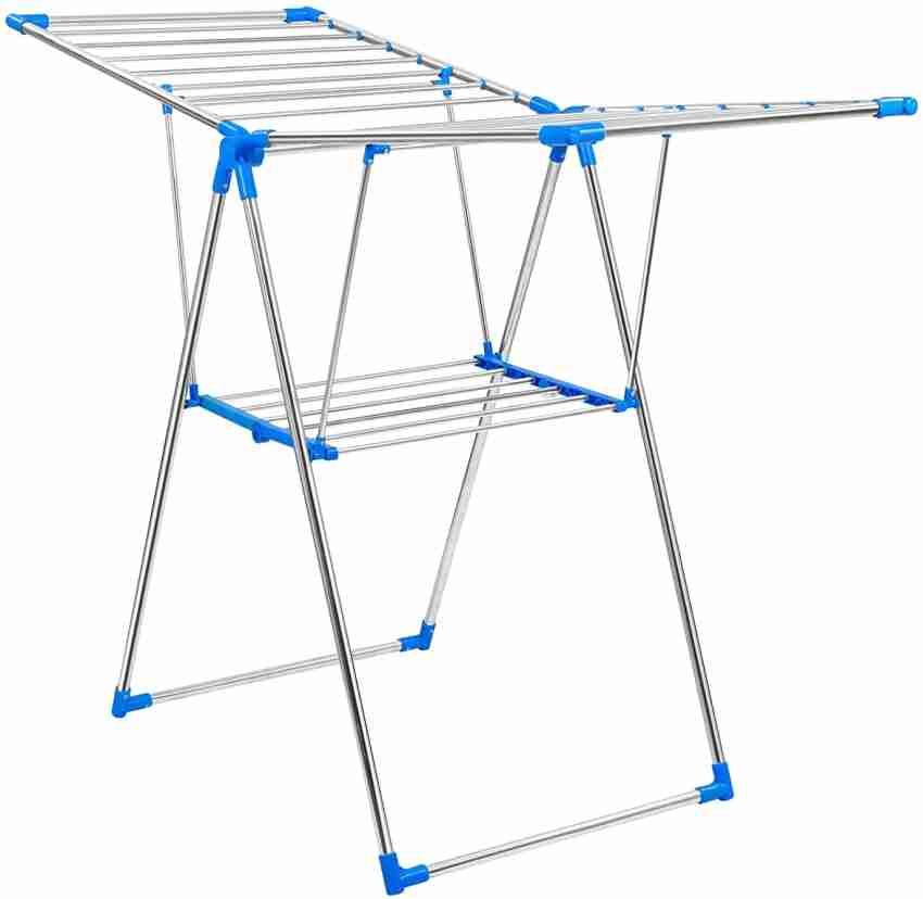Plantex Stainless Steel Foldable Cloth Drying Rack/Cloth Hanger Stand for  Home at Rs 1716, Kathwada, Ahmedabad