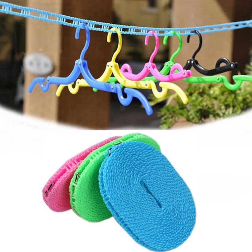 Planetone Clothes Washing Line Drying Nylon Rope with Hooks ROPE Nylon  Retractable Clothesline Price in India - Buy Planetone Clothes Washing Line  Drying Nylon Rope with Hooks ROPE Nylon Retractable Clothesline online