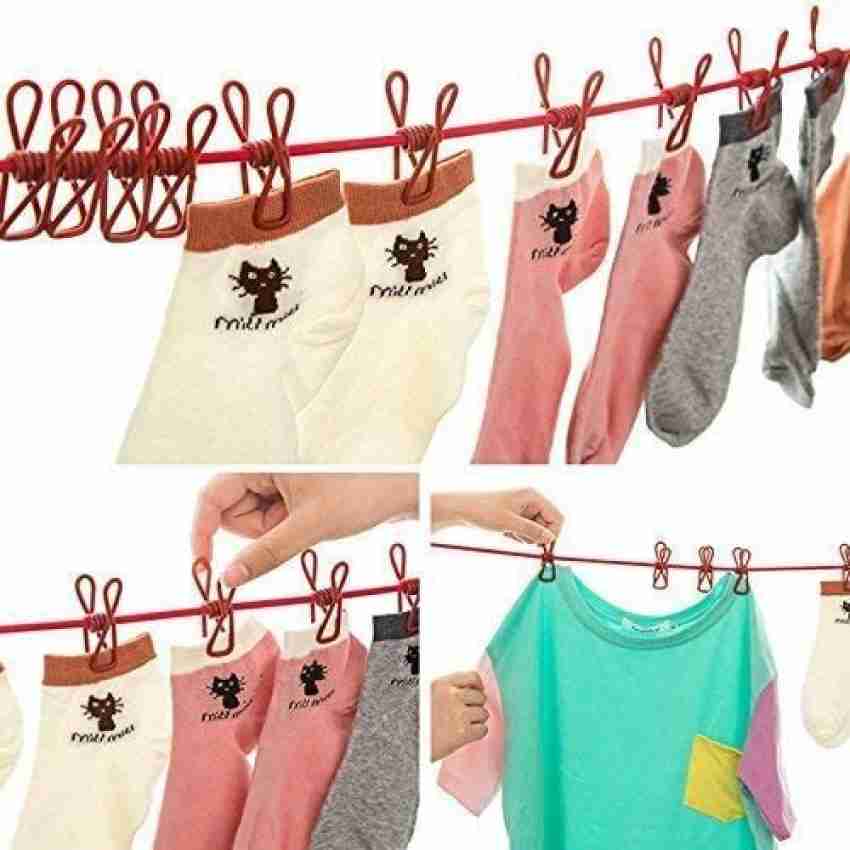 Flywind Travel Elastic Clothesline Laundry Line Camping Clothes Lines  Adjustable Rope Nylon Clothesline Price in India - Buy Flywind Travel  Elastic Clothesline Laundry Line Camping Clothes Lines Adjustable Rope  Nylon Clothesline online