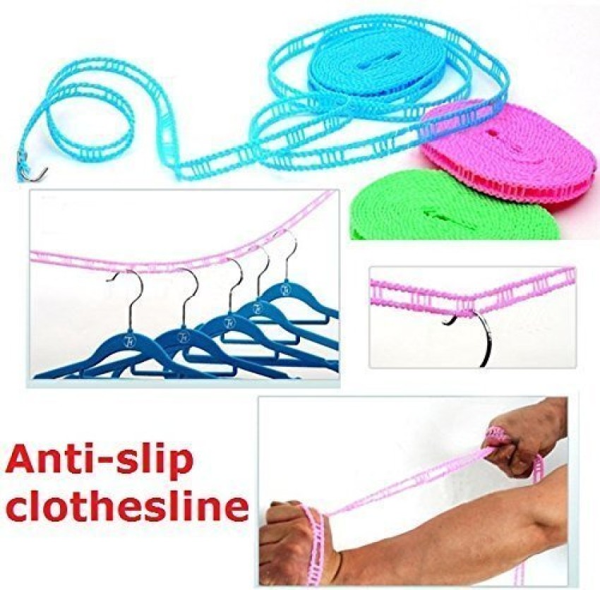 5M Clothes Laundry Lines Clothing Drying Line String Rope Rack