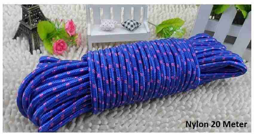 Multicolor Nylon Cloth Laundry Rope, 20 m, 5 mm at Rs 38/20 meter in New  Delhi
