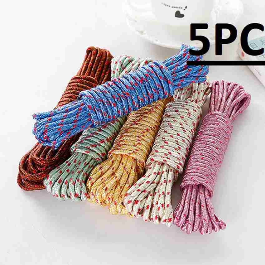 2KS 5 Pc 10 METER HEAVY DUTY LAUNDRY DRYING NYLON CLOTHESLINE ROPE Nylon Clothesline Price in India Buy 2KS 5 Pc 10 METER HEAVY DUTY LAUNDRY DRYING NYLON CLOTHESLINE ROPE Nylon