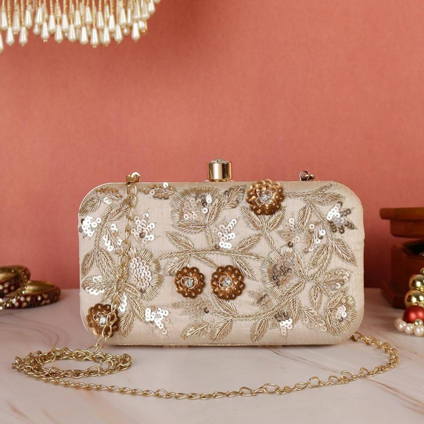 White discount clutch purse