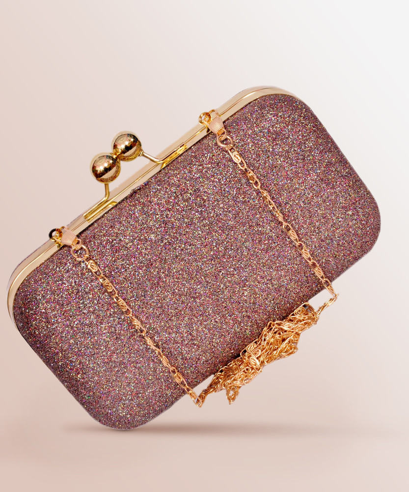 Sandali Handicraft Party Multicolor Clutch