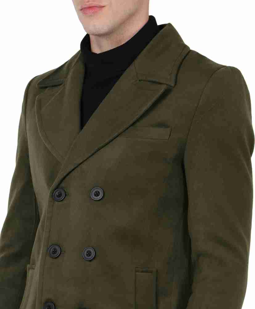 Olive cheap green peacoat