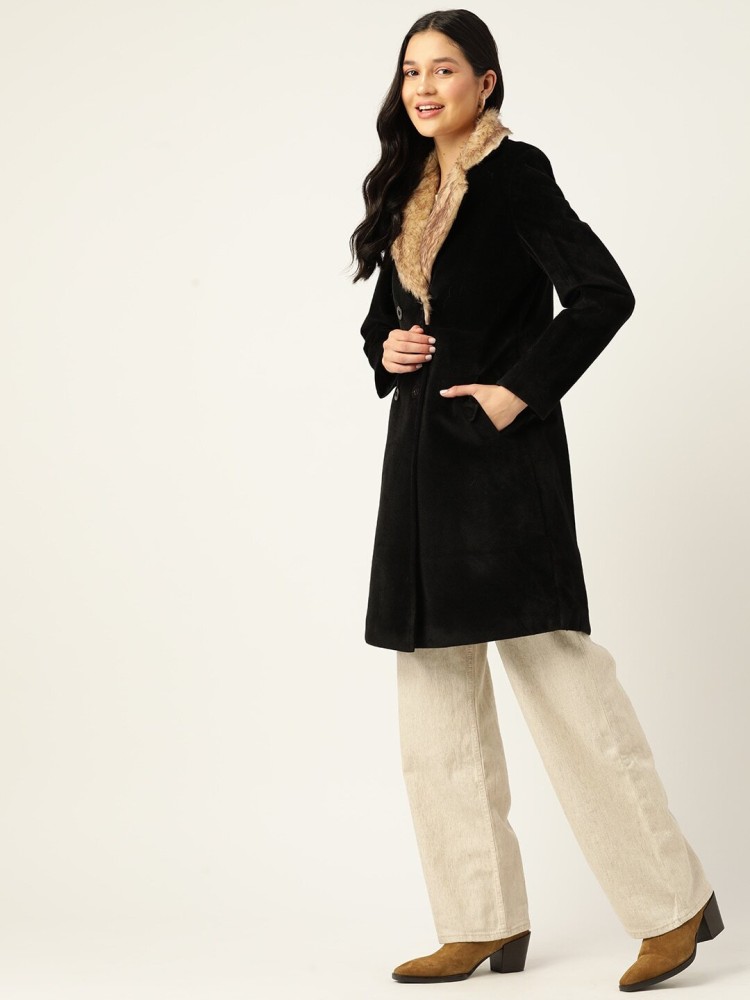 Dressberry Polyester Solid Coat