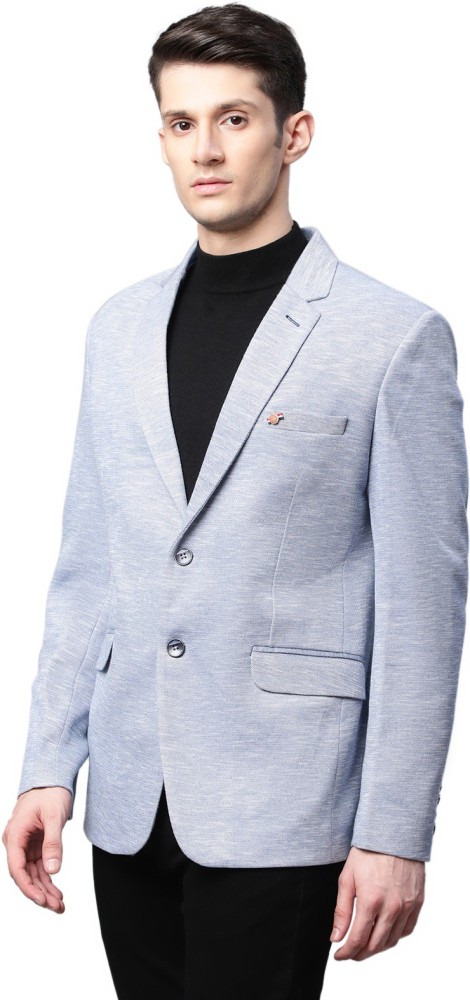 GLOBAL REPUBLIC Solid Single Breasted Casual Men Blazer Buy