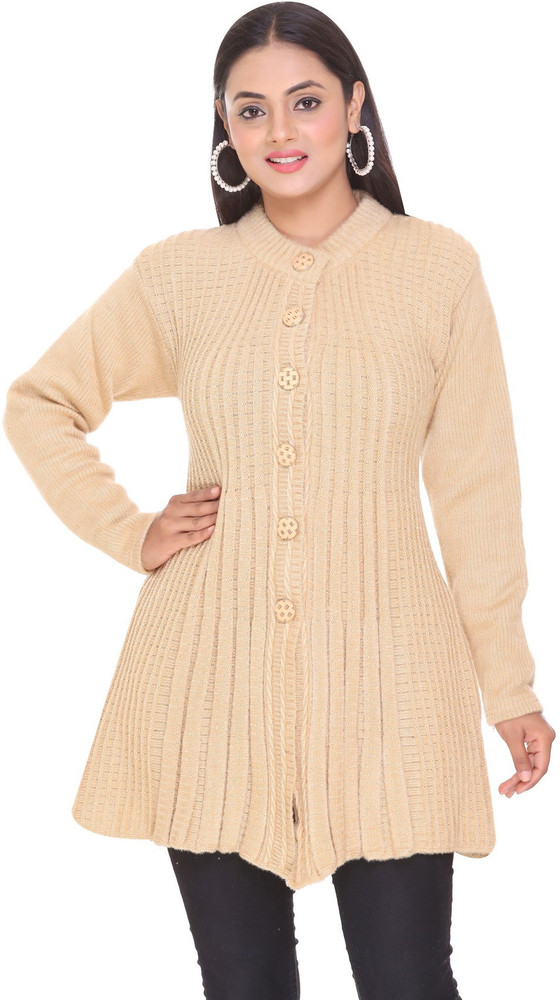 Long woolen shop sweater for ladies