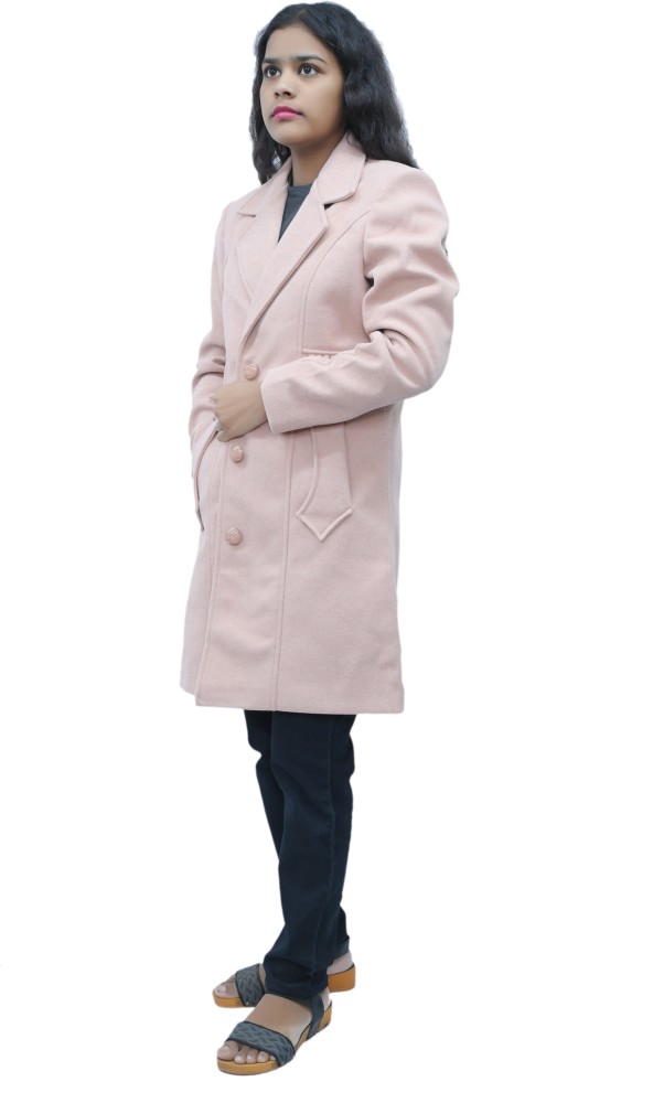 Buy online Women Pink Solid Jacket from jackets and blazers and coats for  Women by Showoff for ₹2489 at 60% off