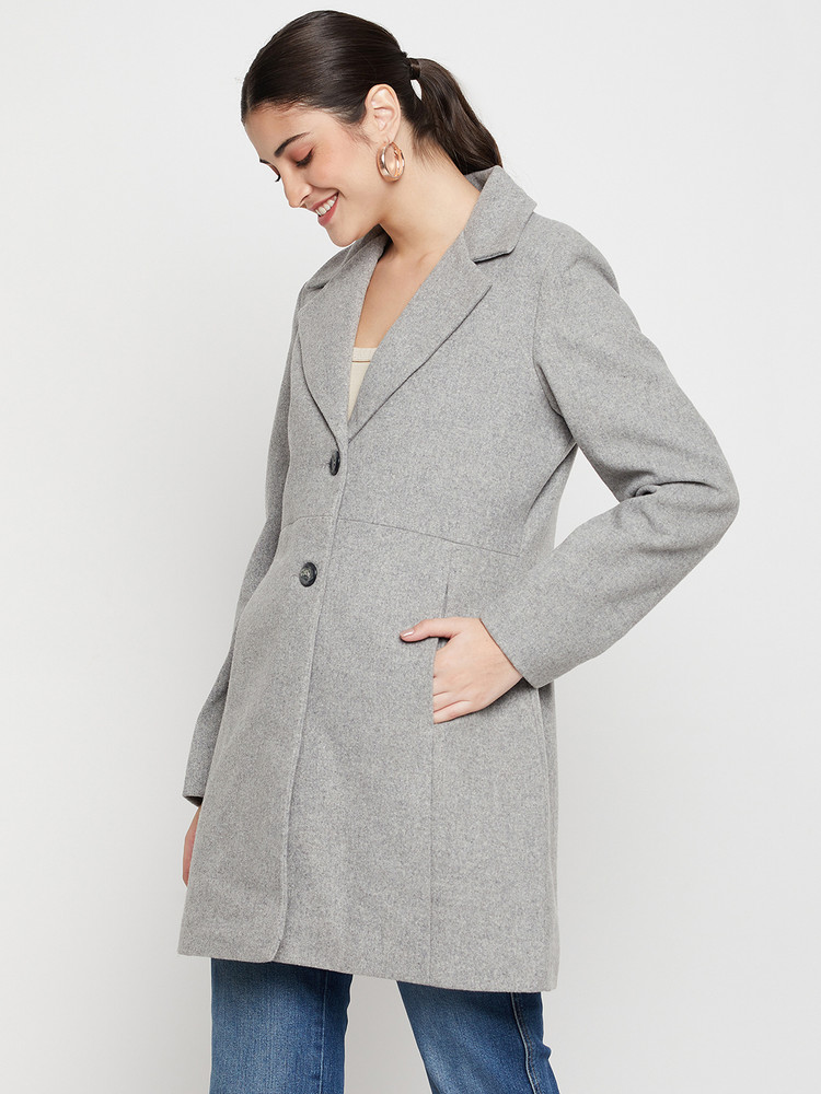 CANTABIL Tweed Solid Coat Buy CANTABIL Tweed Solid Coat Online at Best Prices in India Flipkart
