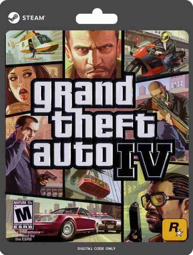 GTA 4 Grand Theft Auto IV (Email Delivery code) Price in India - Buy GTA 4  Grand Theft Auto IV (Email Delivery code) online at