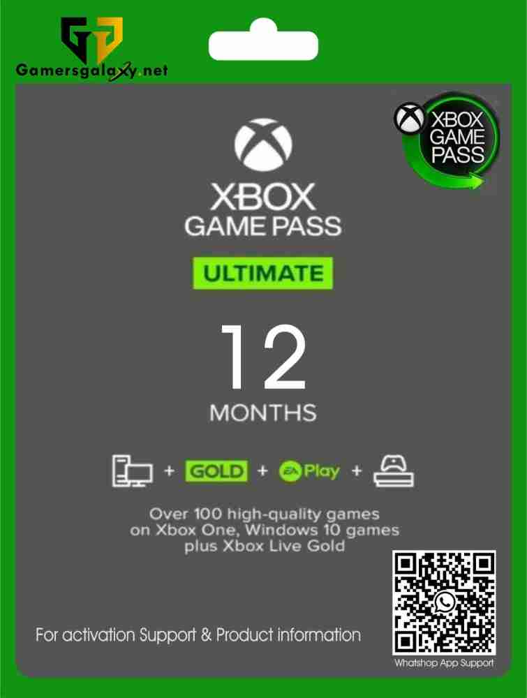 12 Month Xbox Game Pass Promo [Download] 