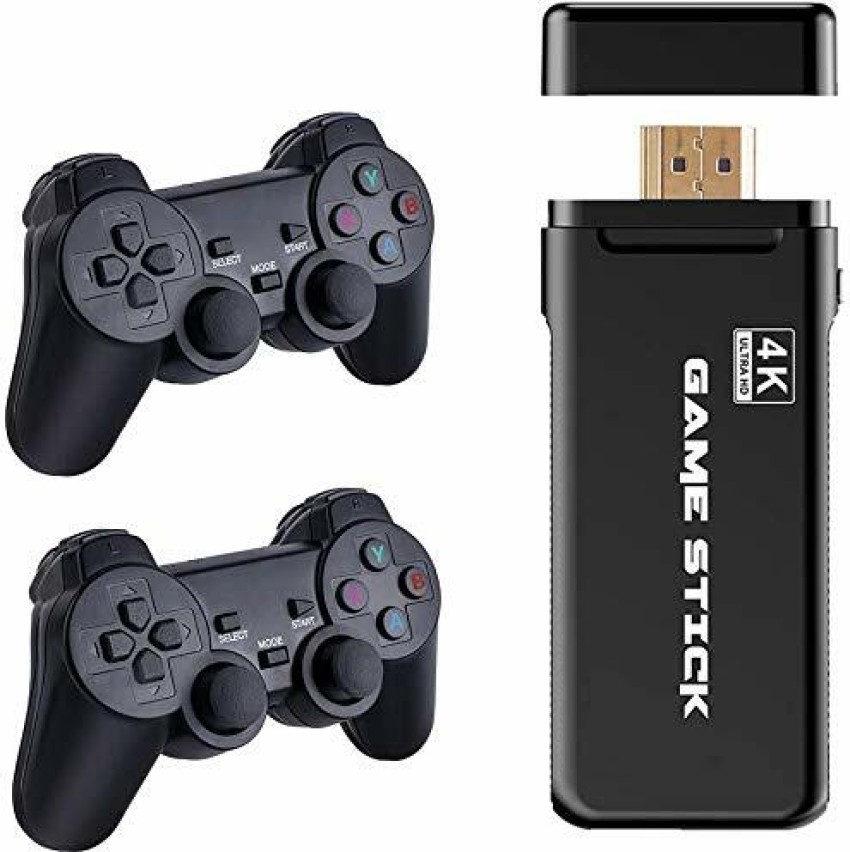 USB Wireless Console Game Stick Video Game Console Built-in 3000 Classic  Games 8 Bit Mini Retro Controller HDMI Output Dual Player- 4K Ultra HD Game  Stick Limited Edition Price in India 