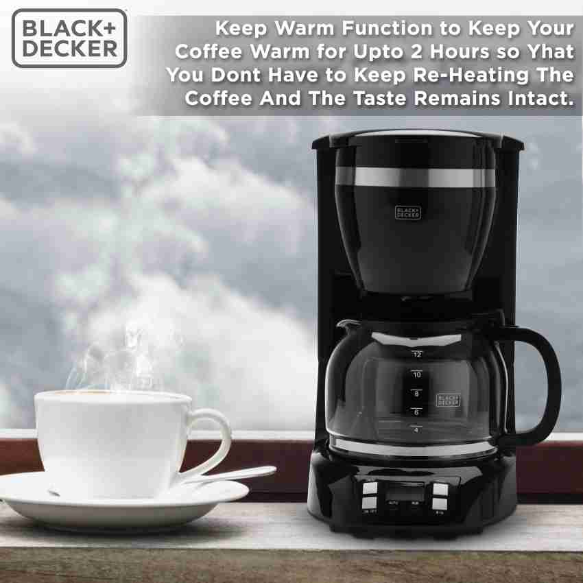 Black Decker BXCM1201IN 12 Cups Coffee Maker Price in India