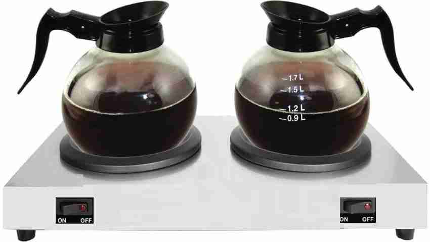 Coffee warmer outlet carafe