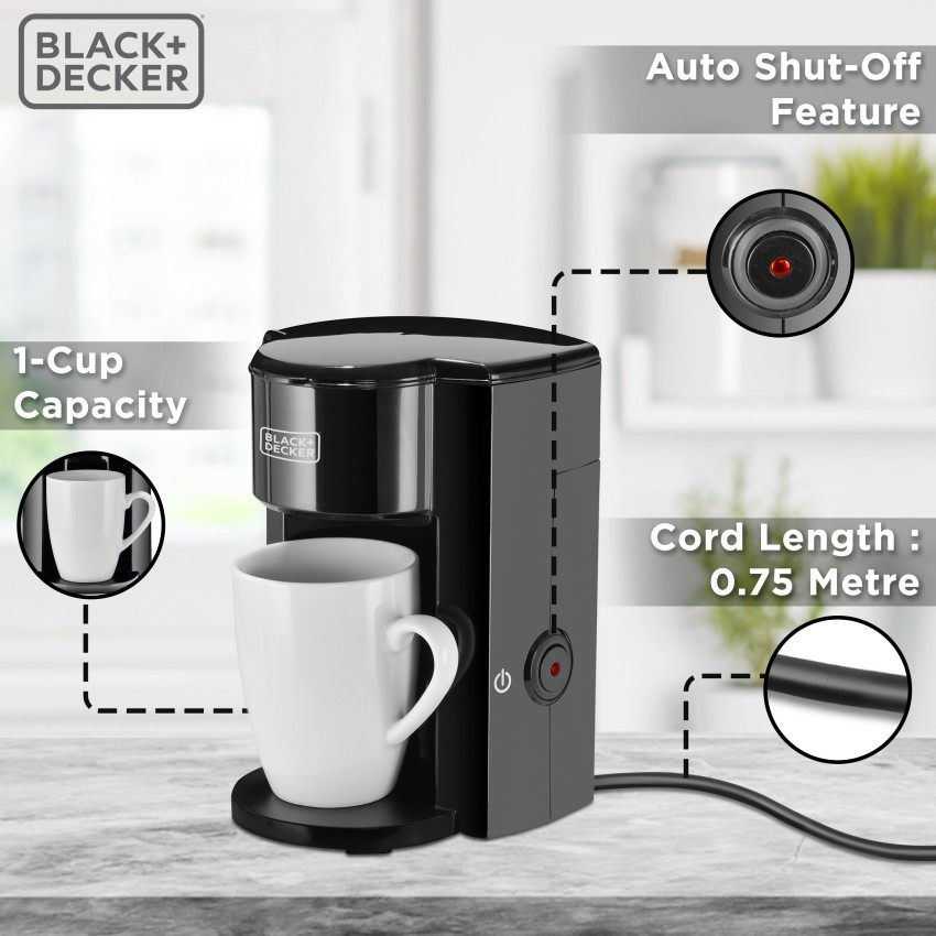 Black Decker DCM25 Personal Coffee Maker Price in India Buy