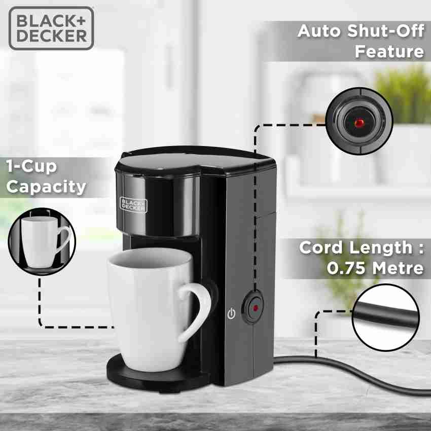 BLACK+DECKER Single Serve Coffee Maker - Unboxing & Review Hindi 