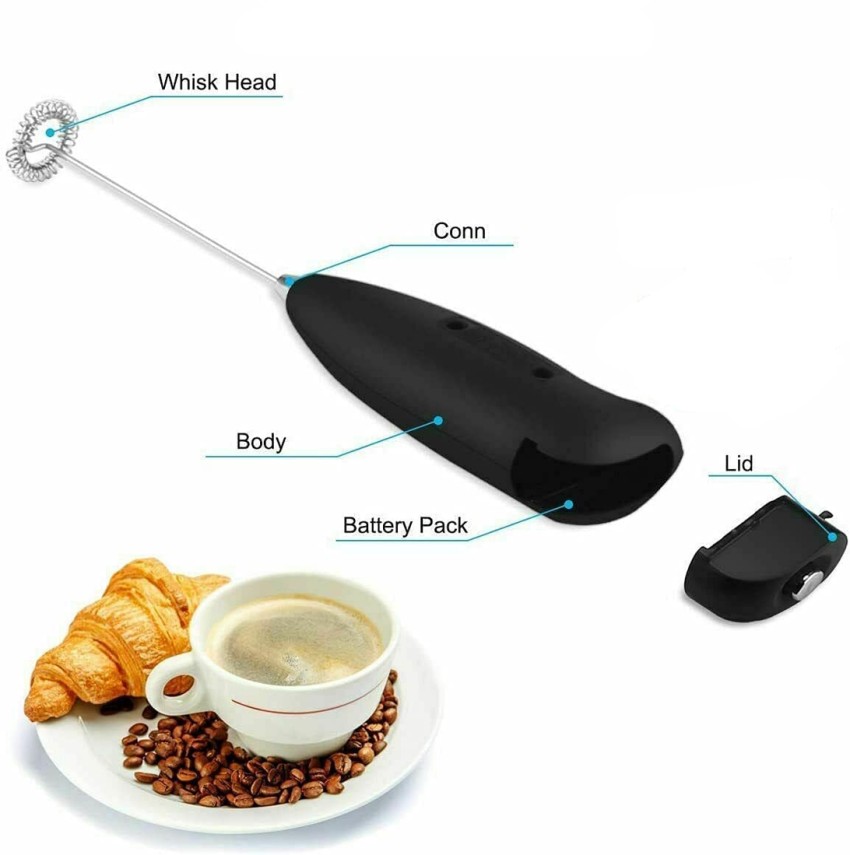 LEERFIE by Wonderful Electric Handheld Milk frother Wand Mixer Frother for  Latte Coffee Hot , Juice, Cafe Latte, Cappuccino, Egg Beater, Juice 50 W  Hand Blender Price in India - Buy LEERFIE