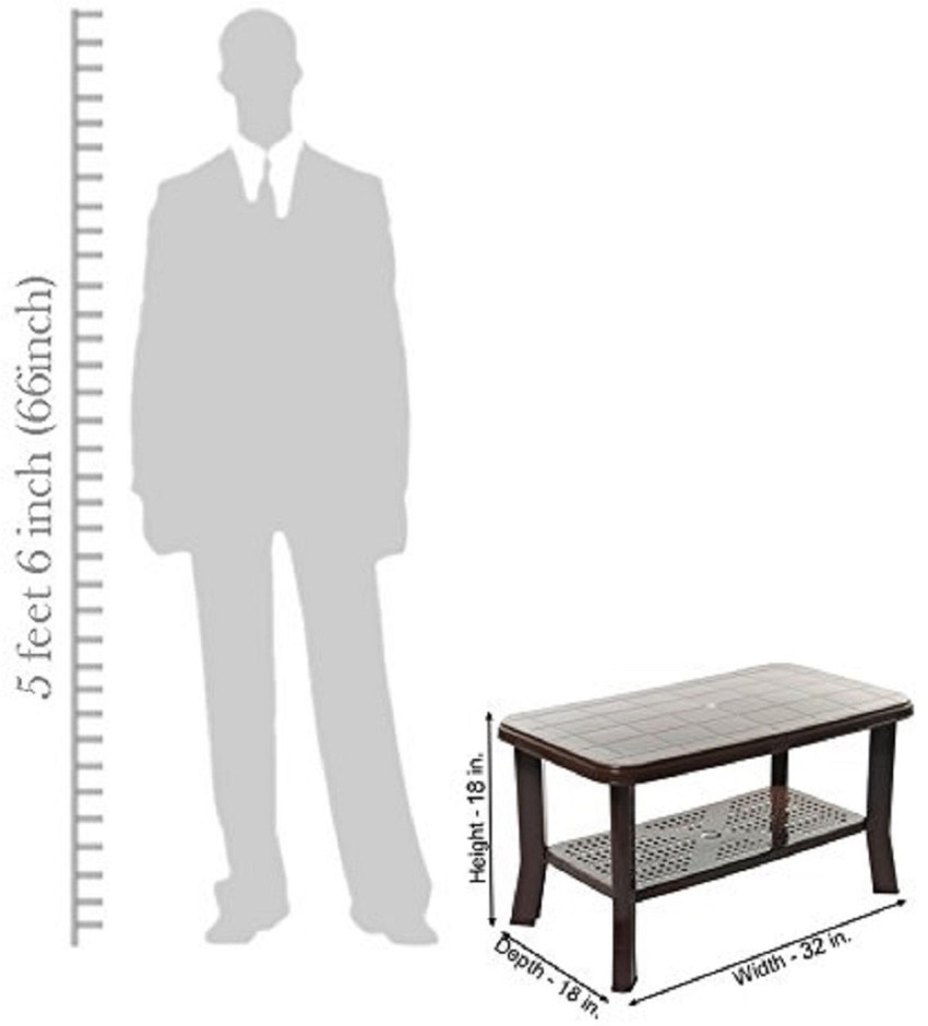 cello Oasis Four Seater Centre Table Ice Brown Plastic Coffee Table Price in India Buy cello Oasis Four Seater Centre Table Ice Brown Plastic Coffee Table online at Flipkart