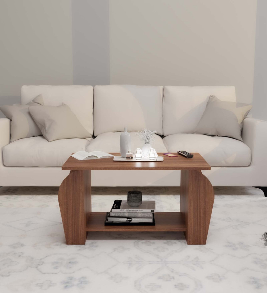NEUDOT SMASH 1 Shelf Engineered Wood Coffee Table Price in India